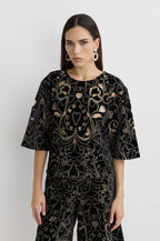 Blouse Suisse - Noir