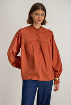 Tunique Bouton Hesme - Caramel