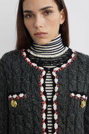 Cardigan Twist - Gris