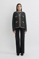 Cardigan Twist - Gris