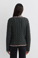 Cardigan Twist - Gris