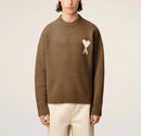 Ami Paris - Jersey Ami De Coeur Alpaca Cuello Redondo