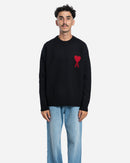 Ami Paris - Jersey De Lana Con Cuello Redondo Ami De Coeur