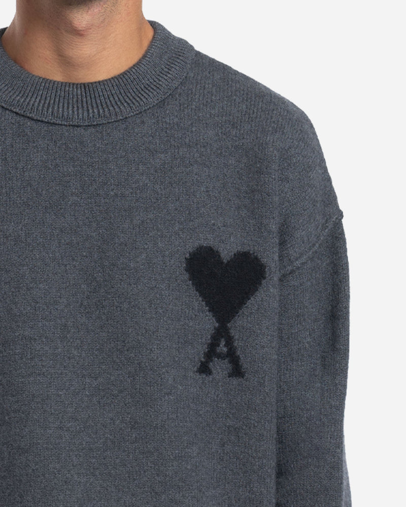 Ami Paris - Jersey De Lana Con Cuello Redondo Ami De Coeur