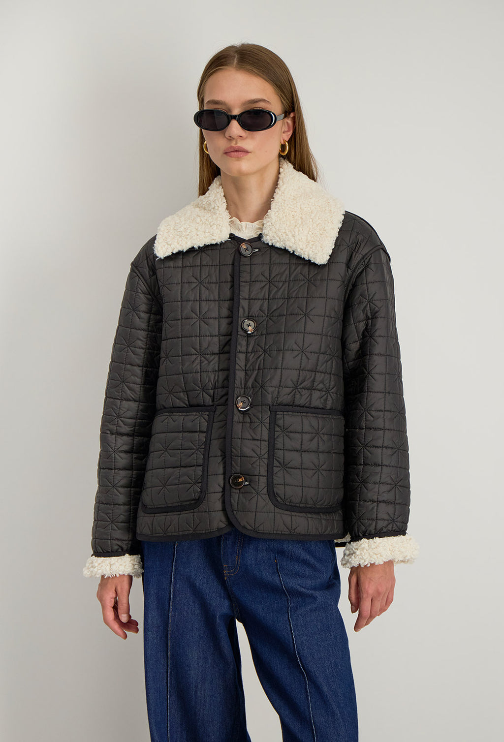 Veste Reversible Marija - Noir