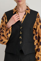Gilet Sm Raina - Nero