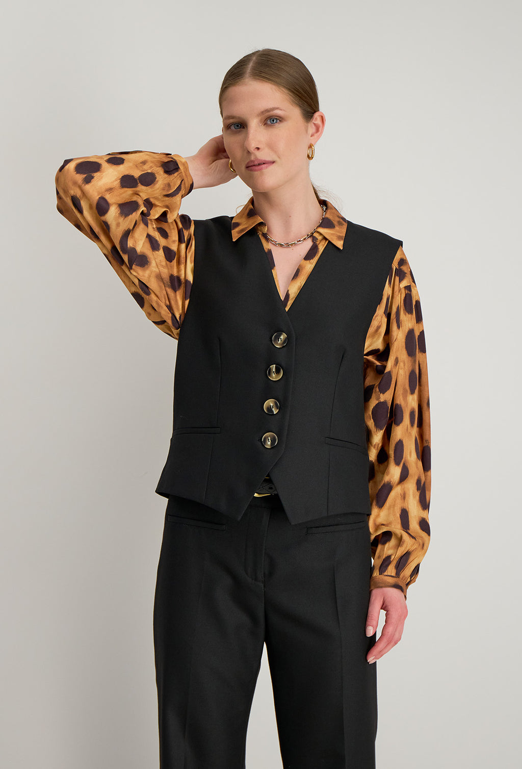 Gilet Sm Raina - Nero