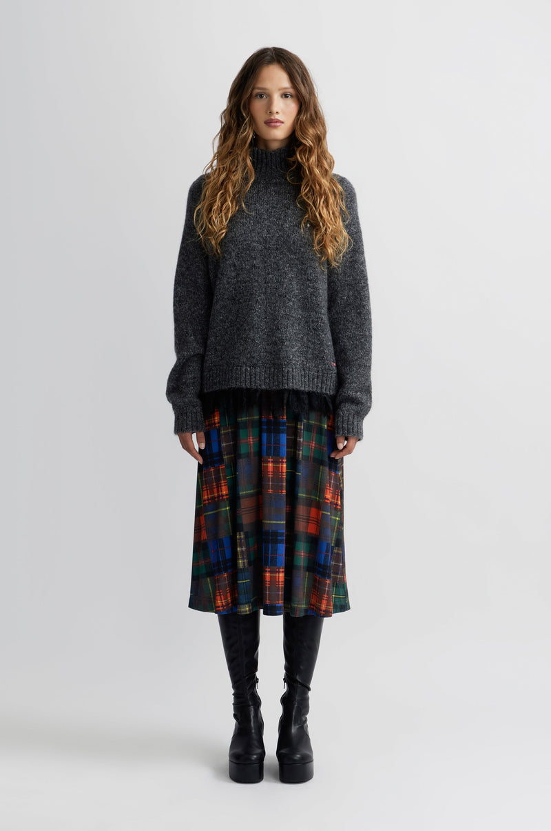 Col Roulé Wood - Ecru