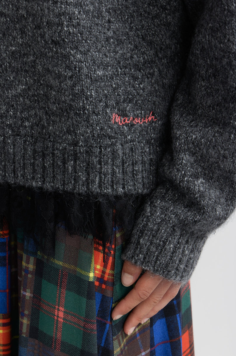 Col Roulé Wood - Ecru