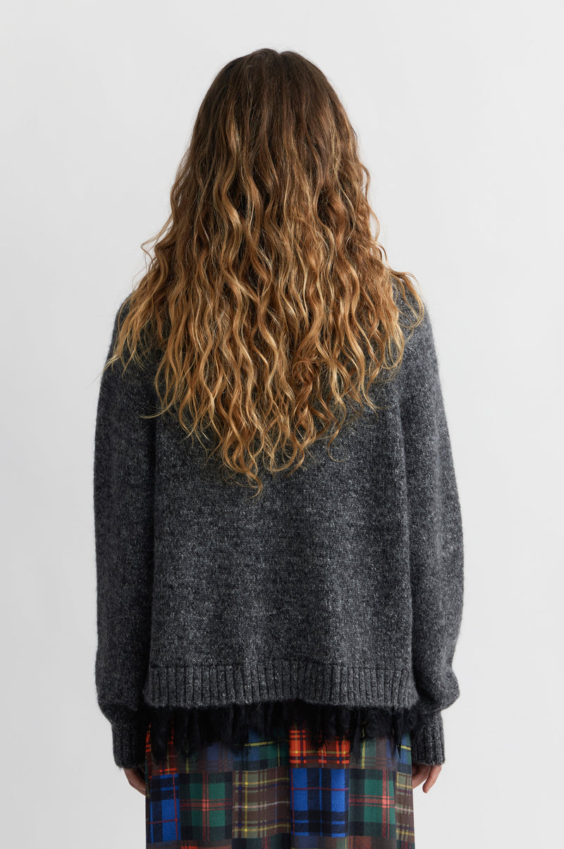 Col Roulé Wood - Ecru