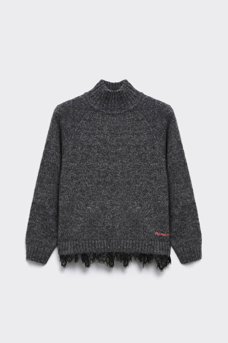 Col Roulé Wood - Ecru