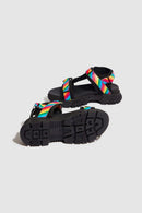 Sandales Travis En Cuir Rainbow