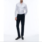 White Cotton Oxford Shirt - White