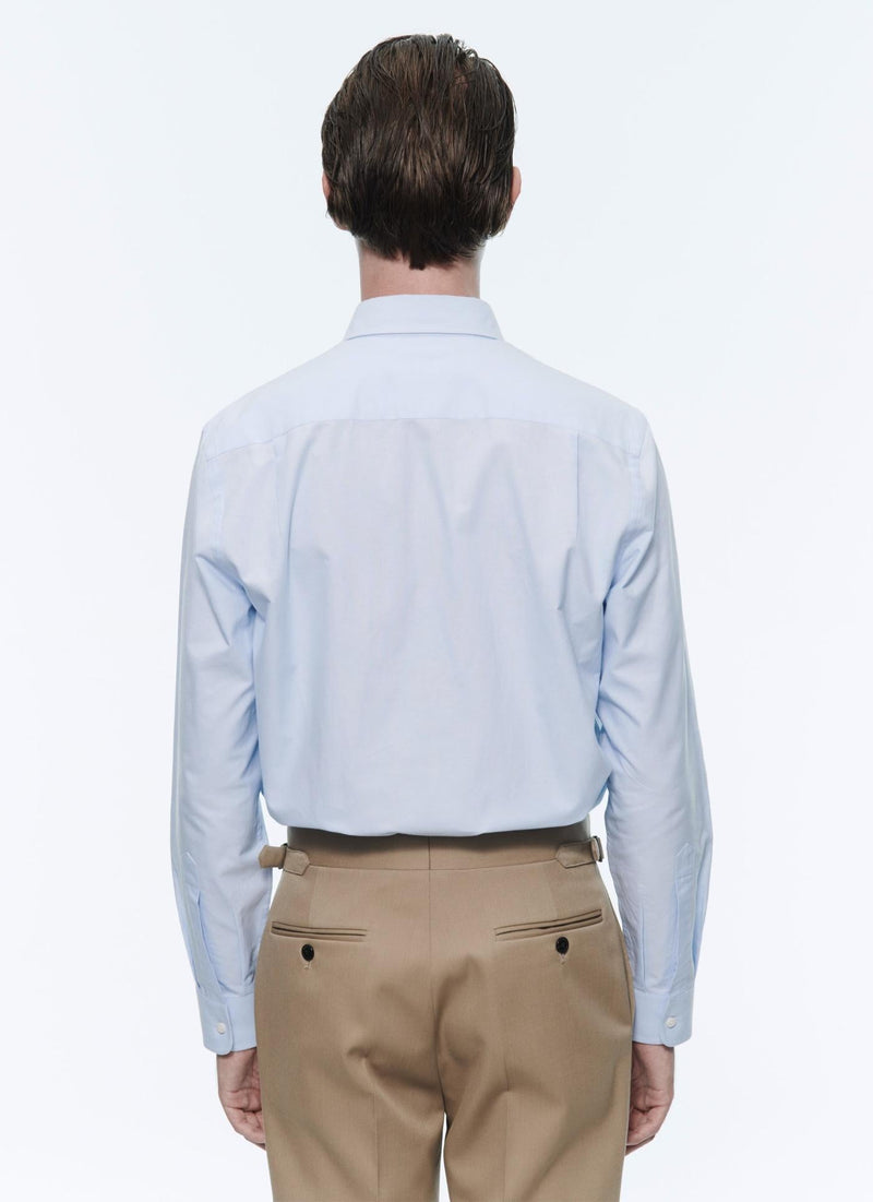 Fursac - Chemise En Oxford De Coton - Ciel - Homme