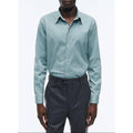 Fursac - Camisa En Popelín De Algodón Mixto - Verde