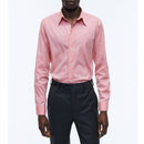 Fursac - Coral Cotton Mixed Poplin Shirt