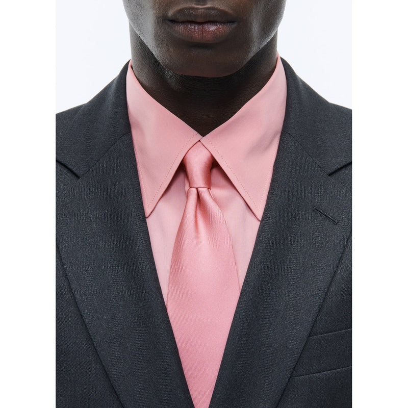 Fursac - Chemise Corail En Popeline De Coton Mélangé - Terre De Sienne - Homme