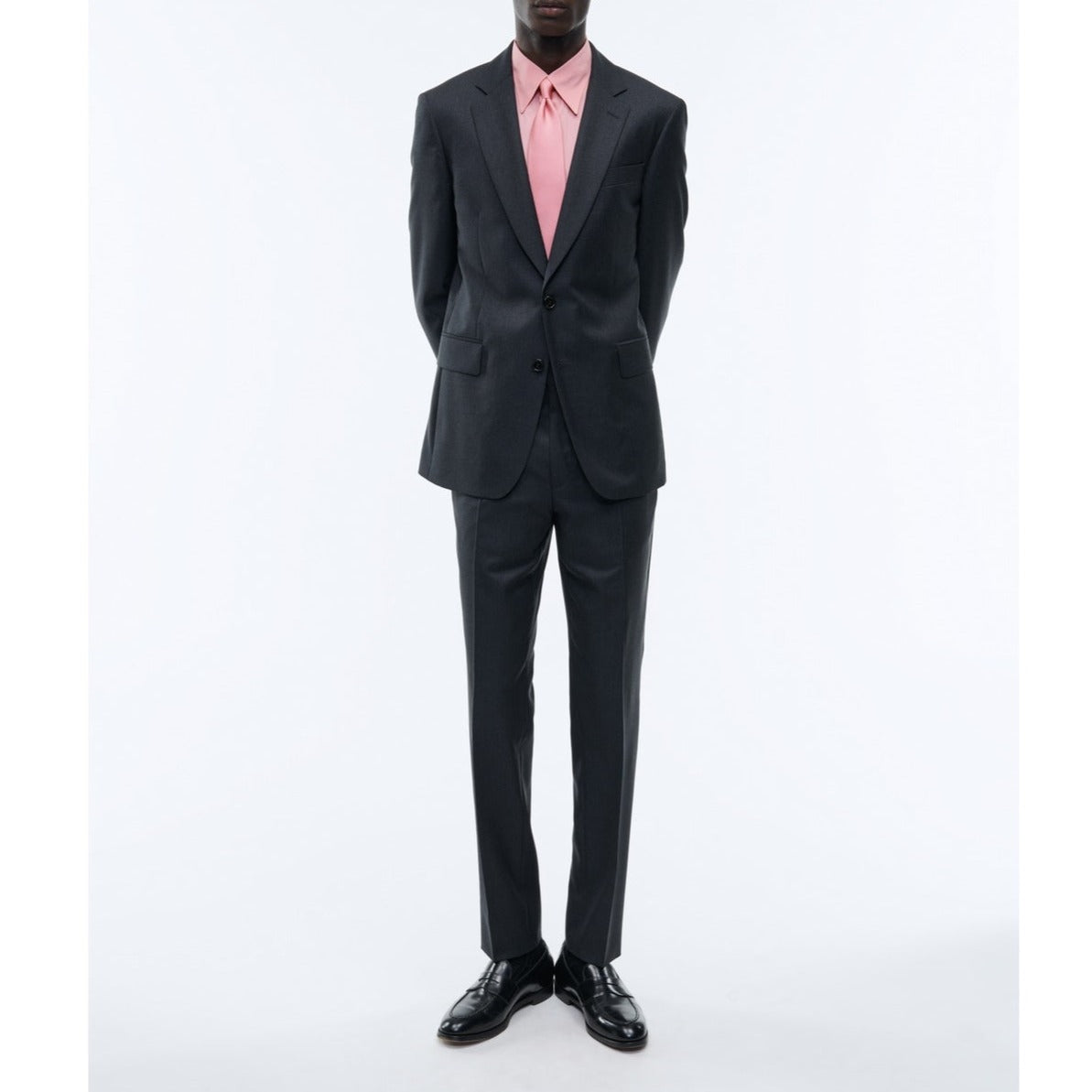 Fursac - Chemise Corail En Popeline De Coton Mélangé - Terre De Sienne - Homme