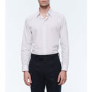 Fursac - Chemise En Popeline De Coton À Rayures - Blanc - Homme