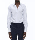 Fursac - Striped Cotton Poplin Shirt - Sky Blue - Men
