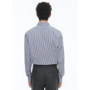 Chemise En Coton - Rayures Baton Bleu Marine