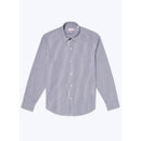 Chemise En Coton - Rayures Baton Bleu Marine