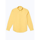 Chemise À Col Hirondelle En Coton - Jaune