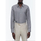 Chemise À Col Hirondelle En Coton - Blanc