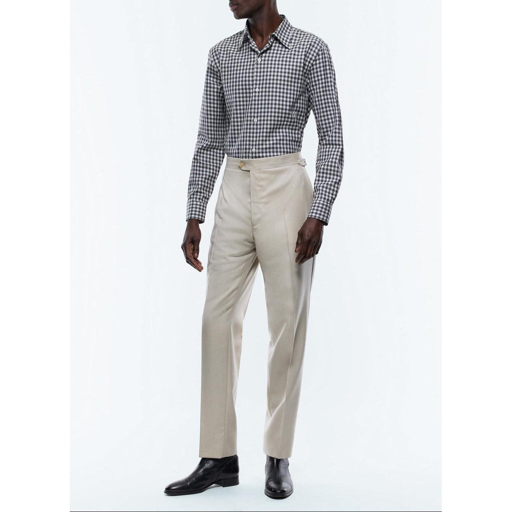 Chemise À Col Hirondelle En Coton - Blanc