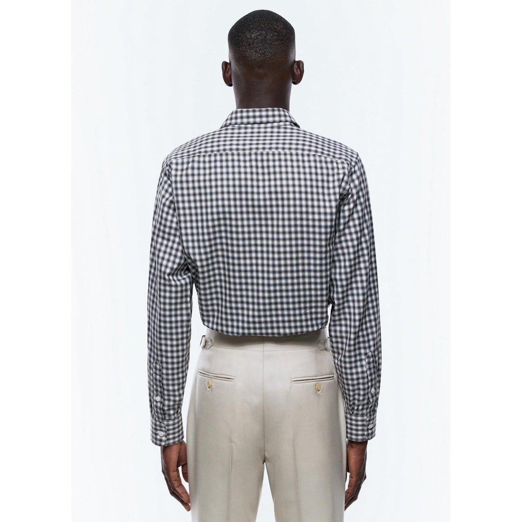 Chemise À Col Hirondelle En Coton - Blanc