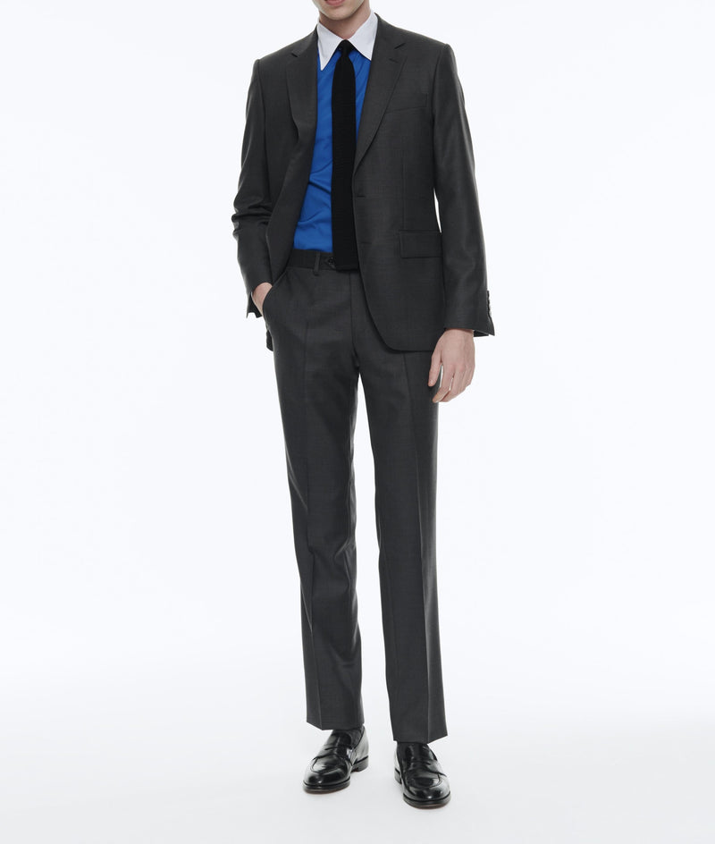 Fursac - Camisa de popelina de algodón azul - Saphir - Hombre