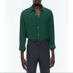 Certified Viscose Shirt - Green