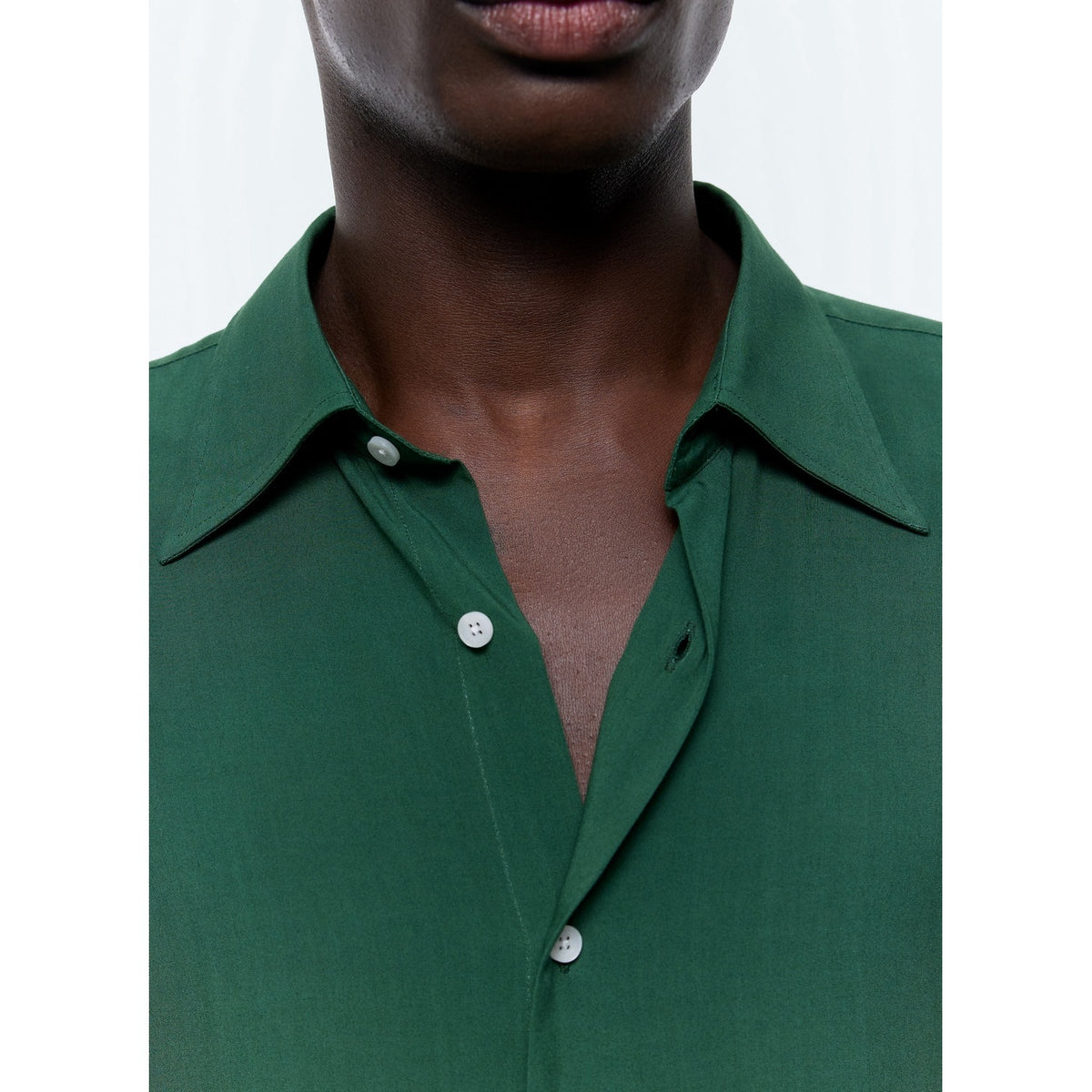 Certified Viscose Shirt - Green