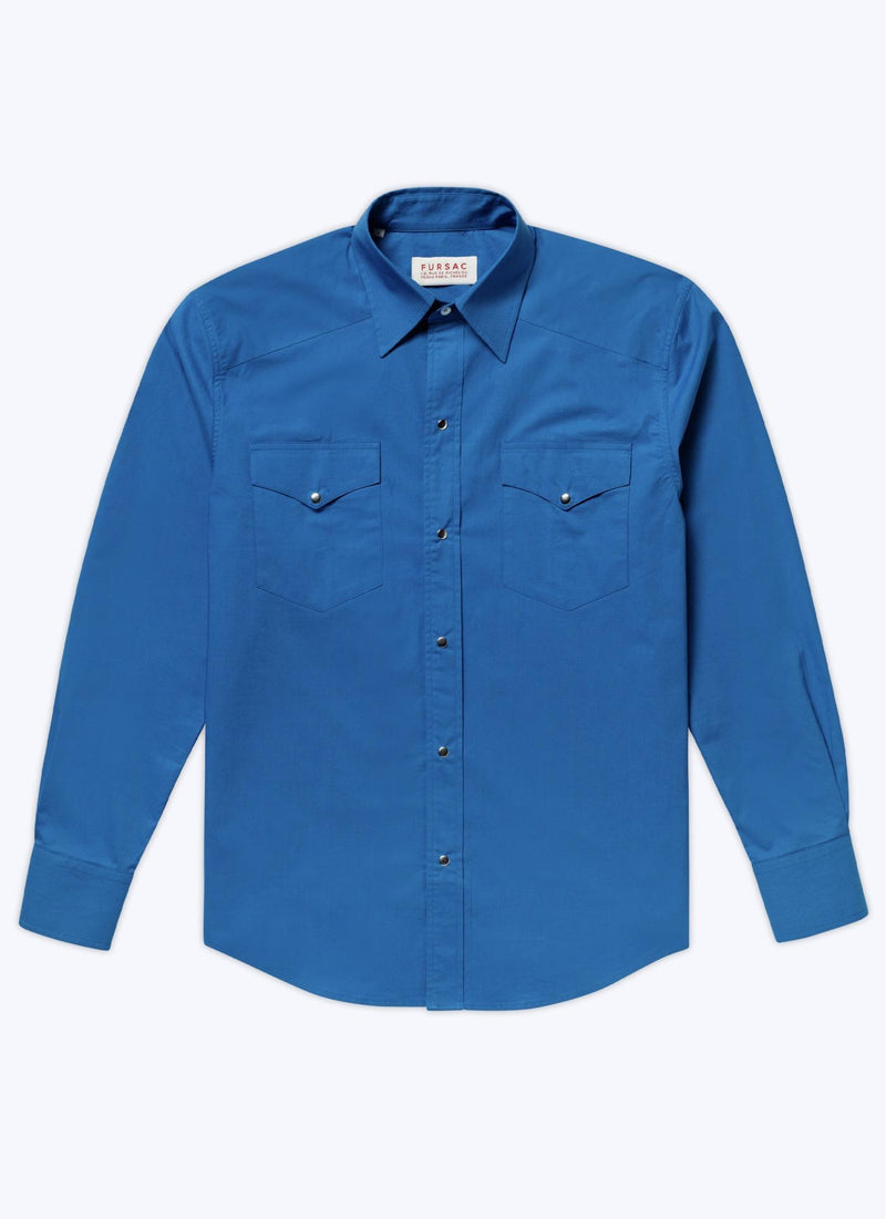 Fursac - Western Cotton Poplin Shirt