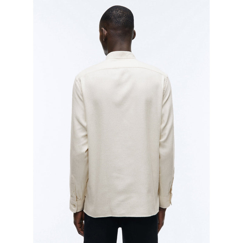 Fursac - Chemise En Flanelle De Coton - Naturel - Homme