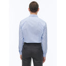 Camisa Azul De Rayas Finas Y Cerradas - India