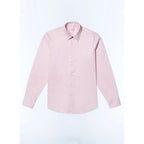Cotton Stand Collar Shirt - Pale Pink