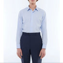 Fursac - Chemise En Popeline De Coton - Bleu