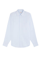 Chemise Micro Dessin - Bleu Clair