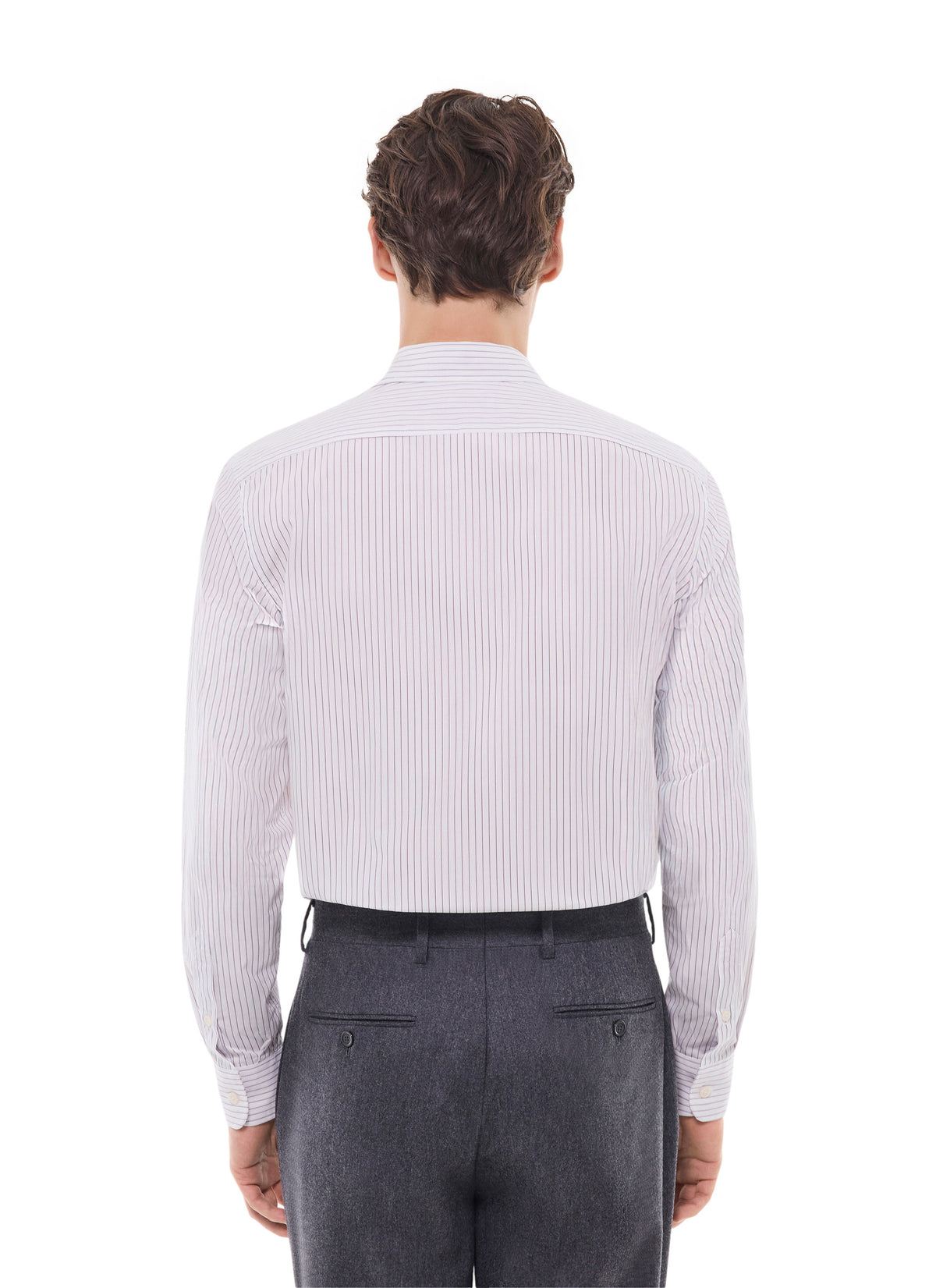 Chemise Rayée - Bordeaux