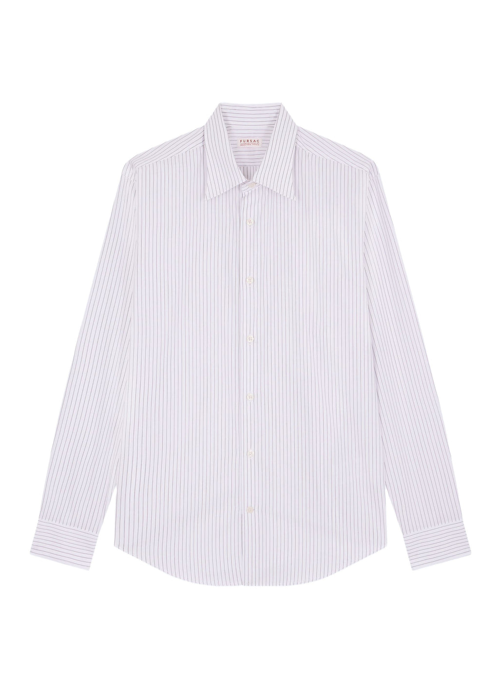 Chemise Rayée - Bordeaux