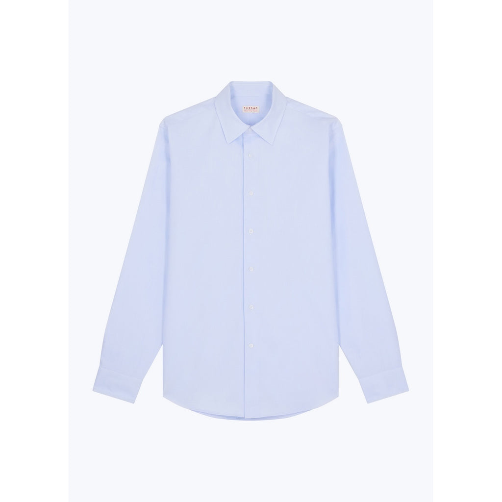 Camicia Testurizzata Celeste - Persiano