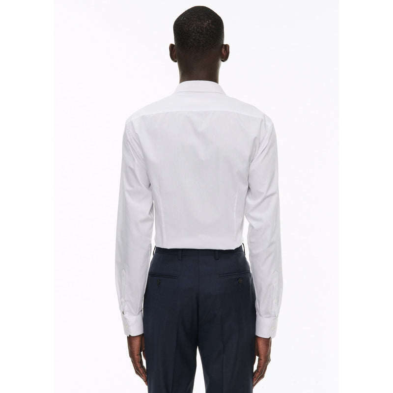 Fursac - Camisa de popelina de algodón orgánico - Blanco - Hombre