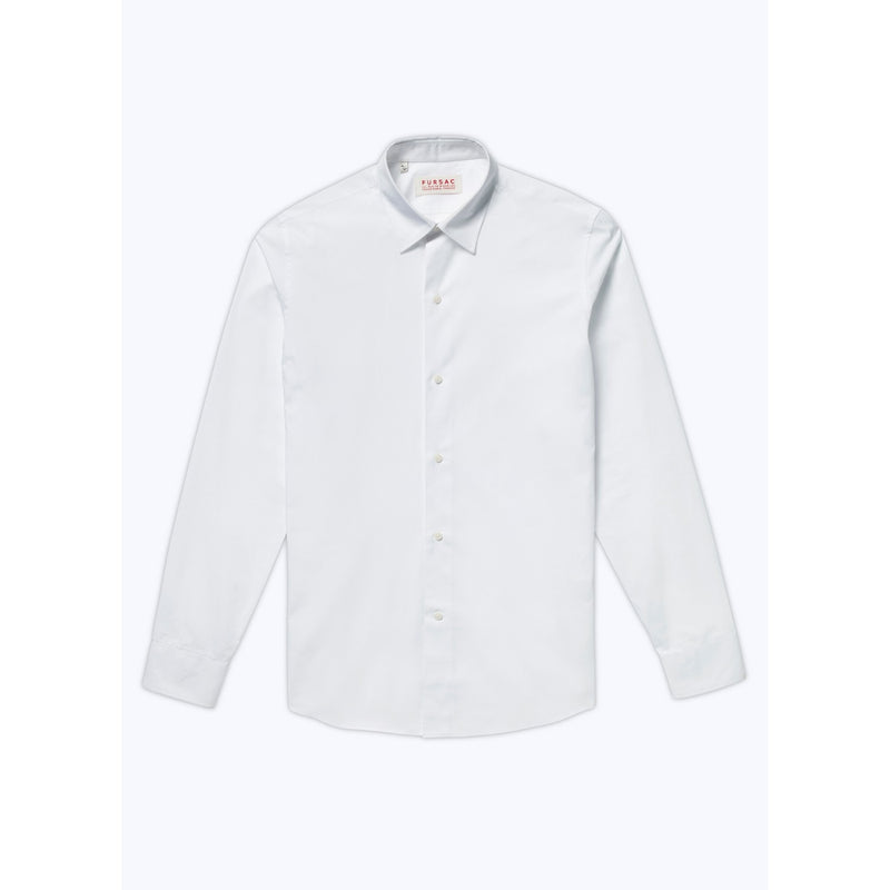 Fursac - Chemise En Popeline De Coton Biologique - Blanc