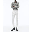 Gray Cotton Western Shirt - Dark Gray
