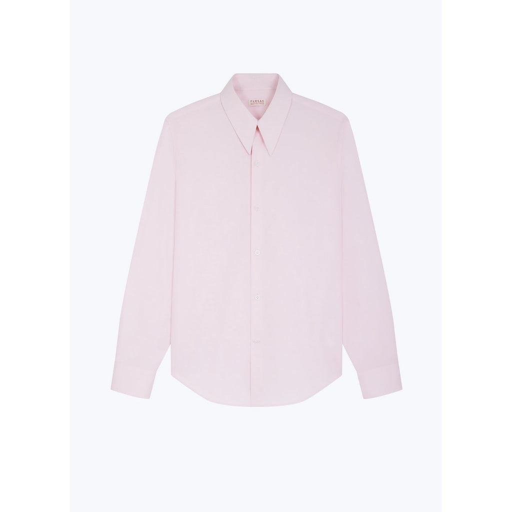 Fursac - Chemise Spear Collar Rose - Rose Pale