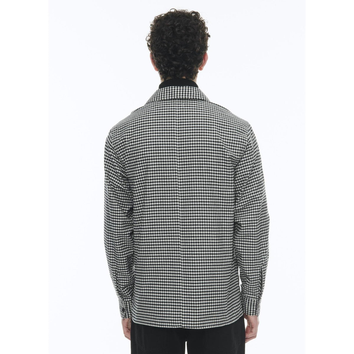 Chemise Droite En Coton Gratté Biologique
