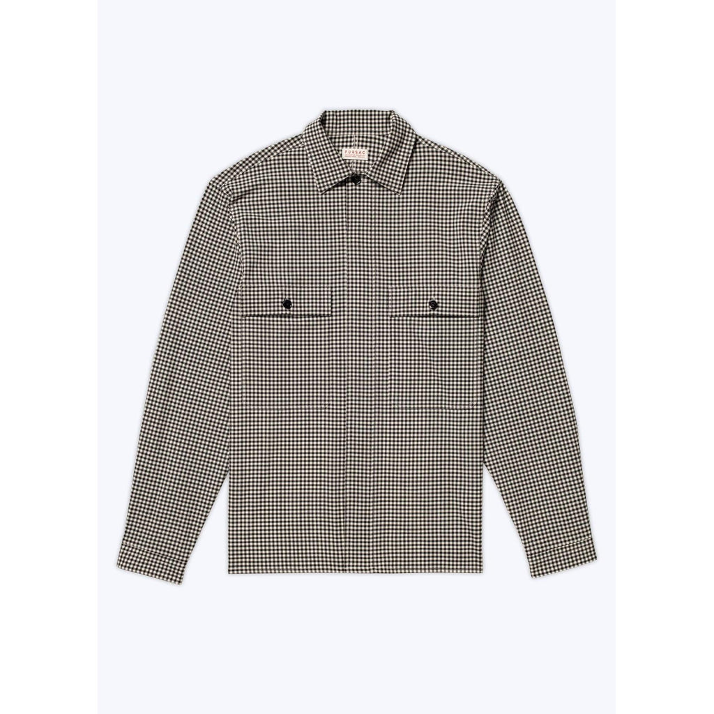 Fursac - Chemise Droite En Coton Gratté Biologique
