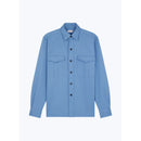 Surchemise Twill Épais Bleue - Bleu Gris