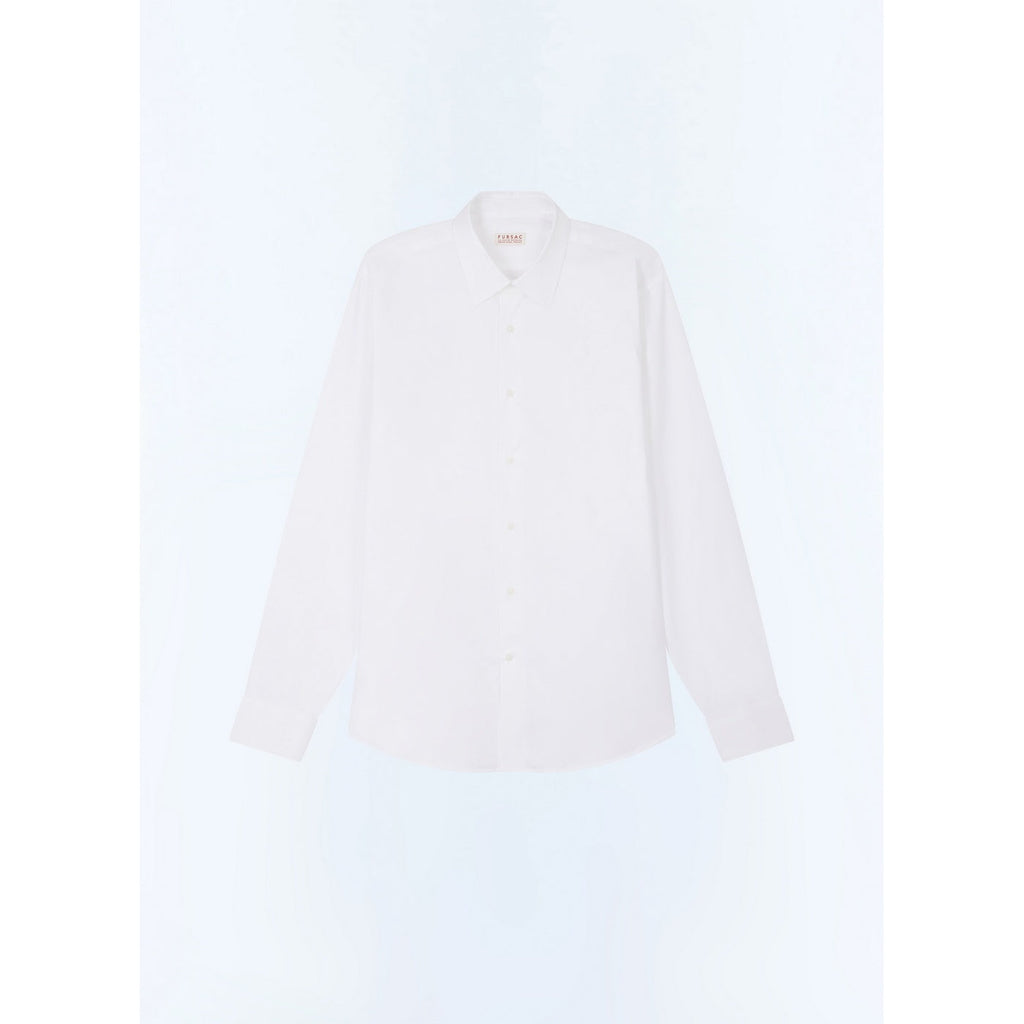 Fursac - Chemise Essayage Popeline Unie - Blanc
